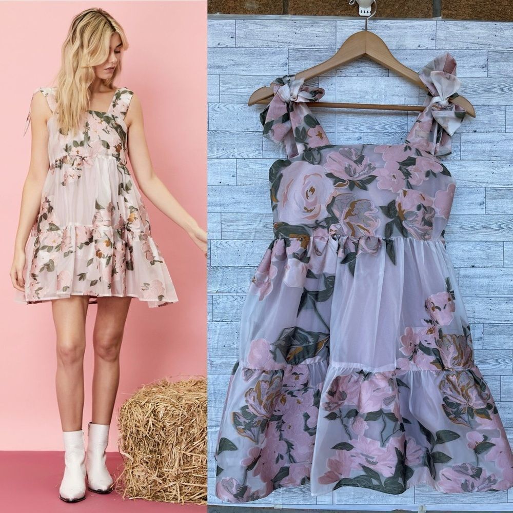 Sister Jane Likely Lady Floral Mini Dress XS - Picture 3 of 16